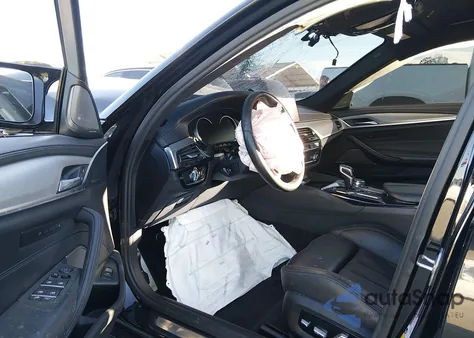 2019 BMW M5 Competition из США, поврежденный, VIN WBSJF0C54KB285456